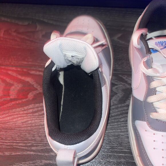 Nike Court Borough Recraft Pure Platinum White Shoes SZ 6y DV5456-019 - Picture 7 of 8